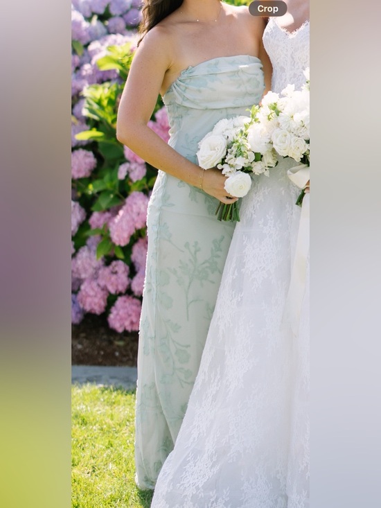 Princess Polly Dresses & Skirts - Women's Light Green Floral Slip Dress